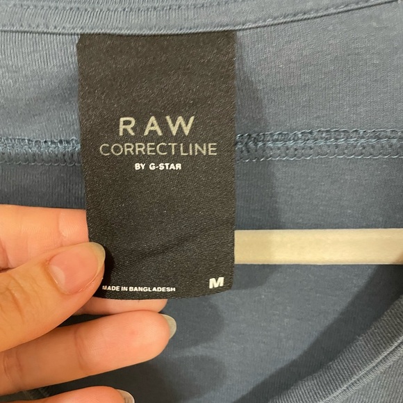 #135- G STAR RAW- short sleeve Henley - Picture 3 of 3